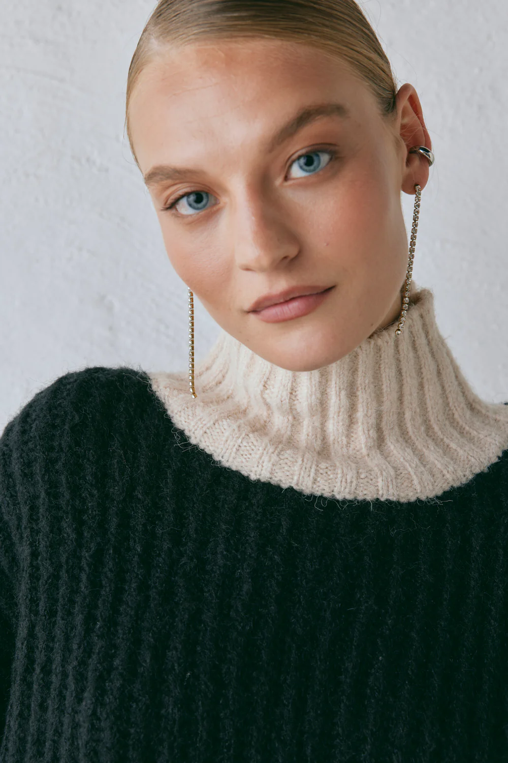 Ada Knit Jumper Black - Image 2