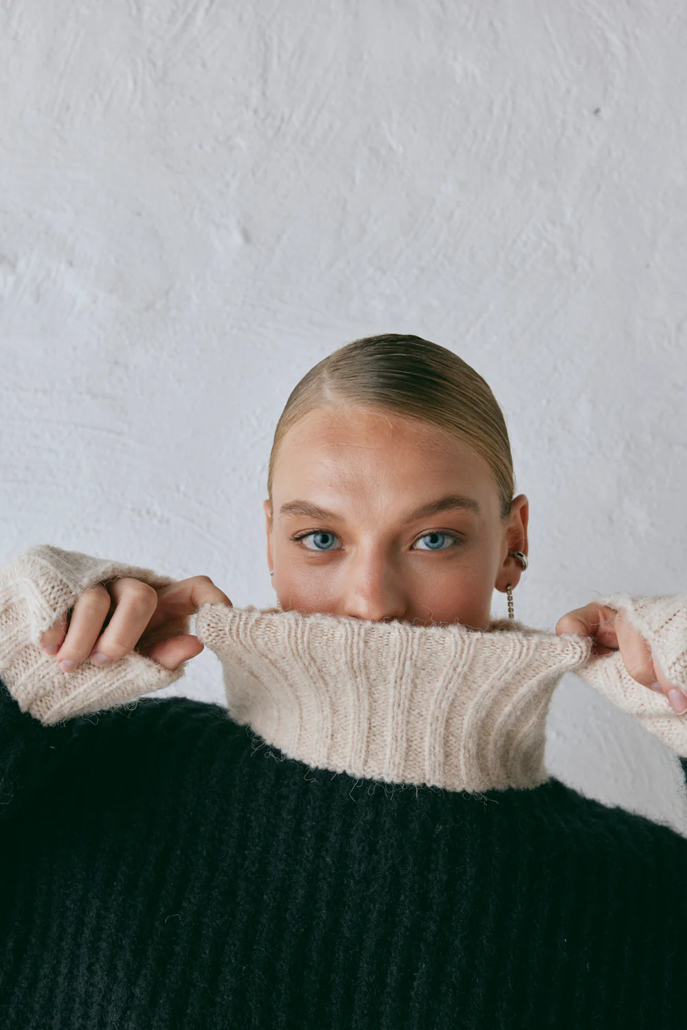 Ada Knit Jumper Black - Image 3