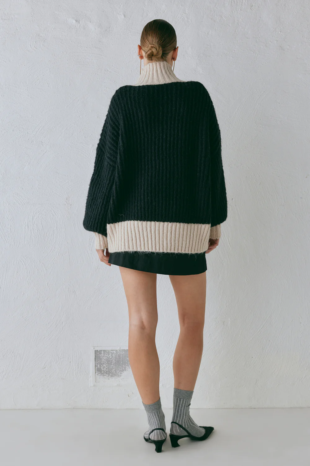 Ada Knit Jumper Black - Image 7