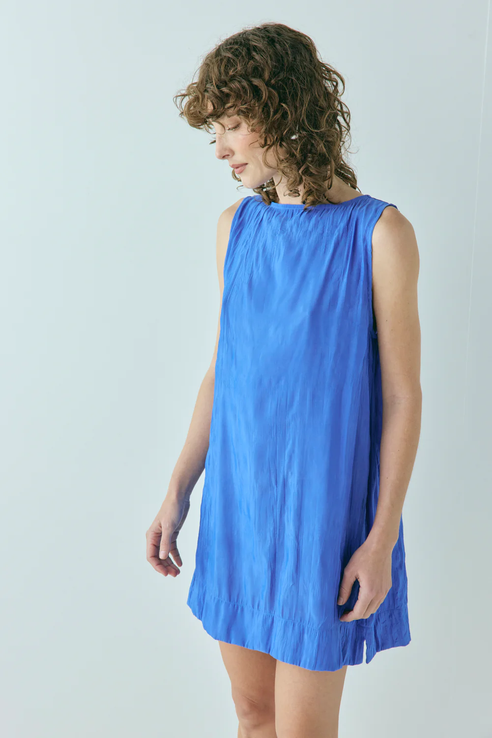 Aftersun Mini Dress Cobalt - Image 3
