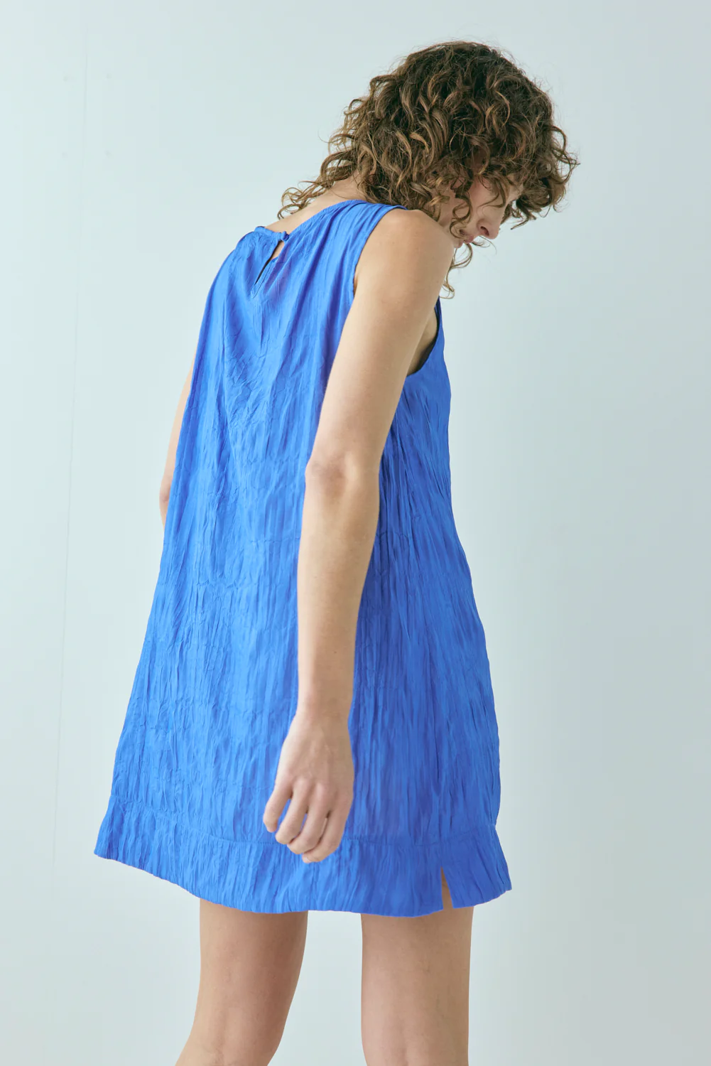 Aftersun Mini Dress Cobalt - Image 6