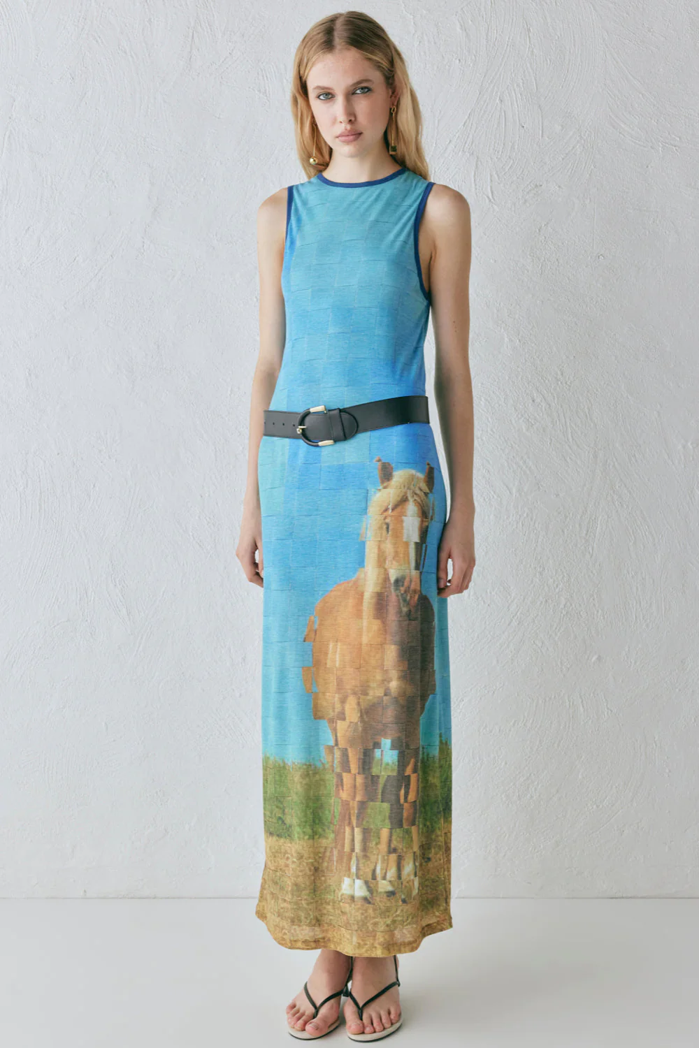 Alexia Maxi Dress Horse - Image 6