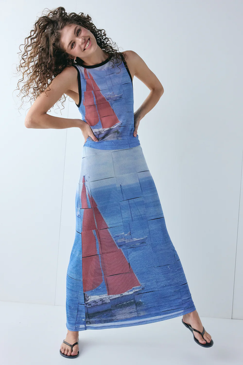 Alexia Mesh Top Sail - Image 5