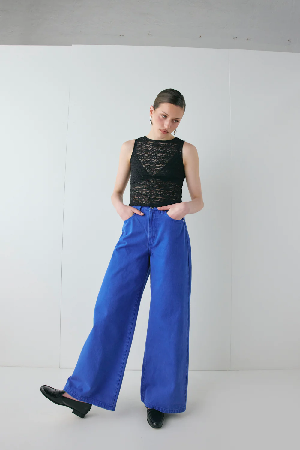 Alexis Lace Top Black - Image 6