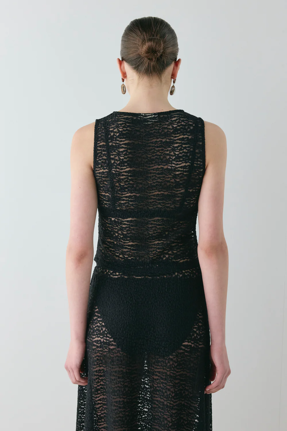 Alexis Lace Top Black - Image 8