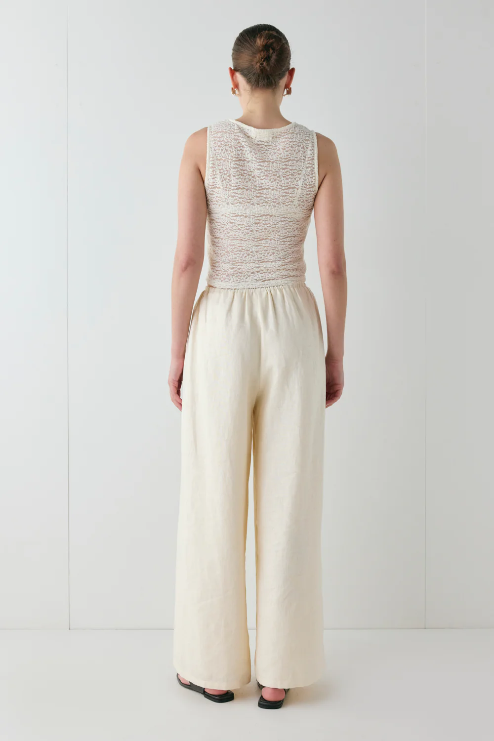 Alexis Lace Top Cream - Image 7
