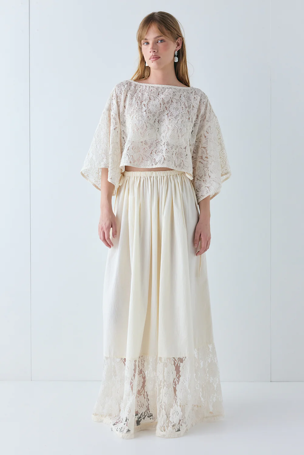 Alix Lace Top Cream - Image 2