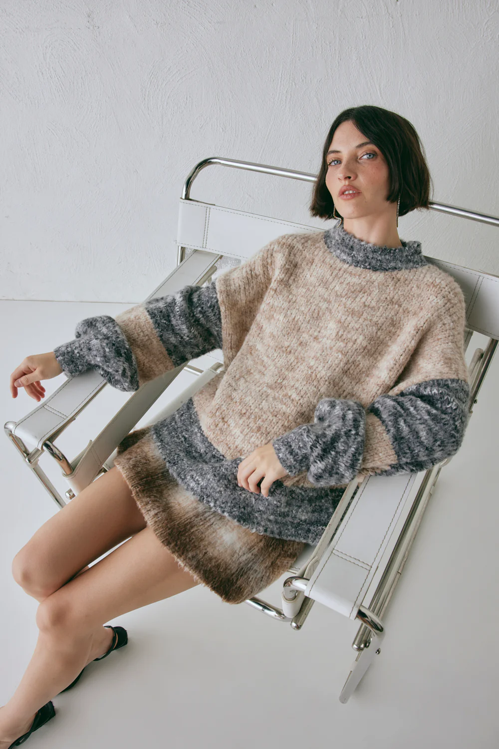 Alys Knit Jumper Marle - Image 2