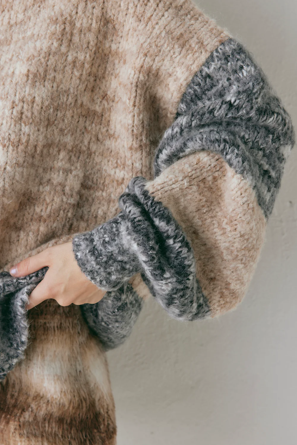 Alys Knit Jumper Marle - Image 7