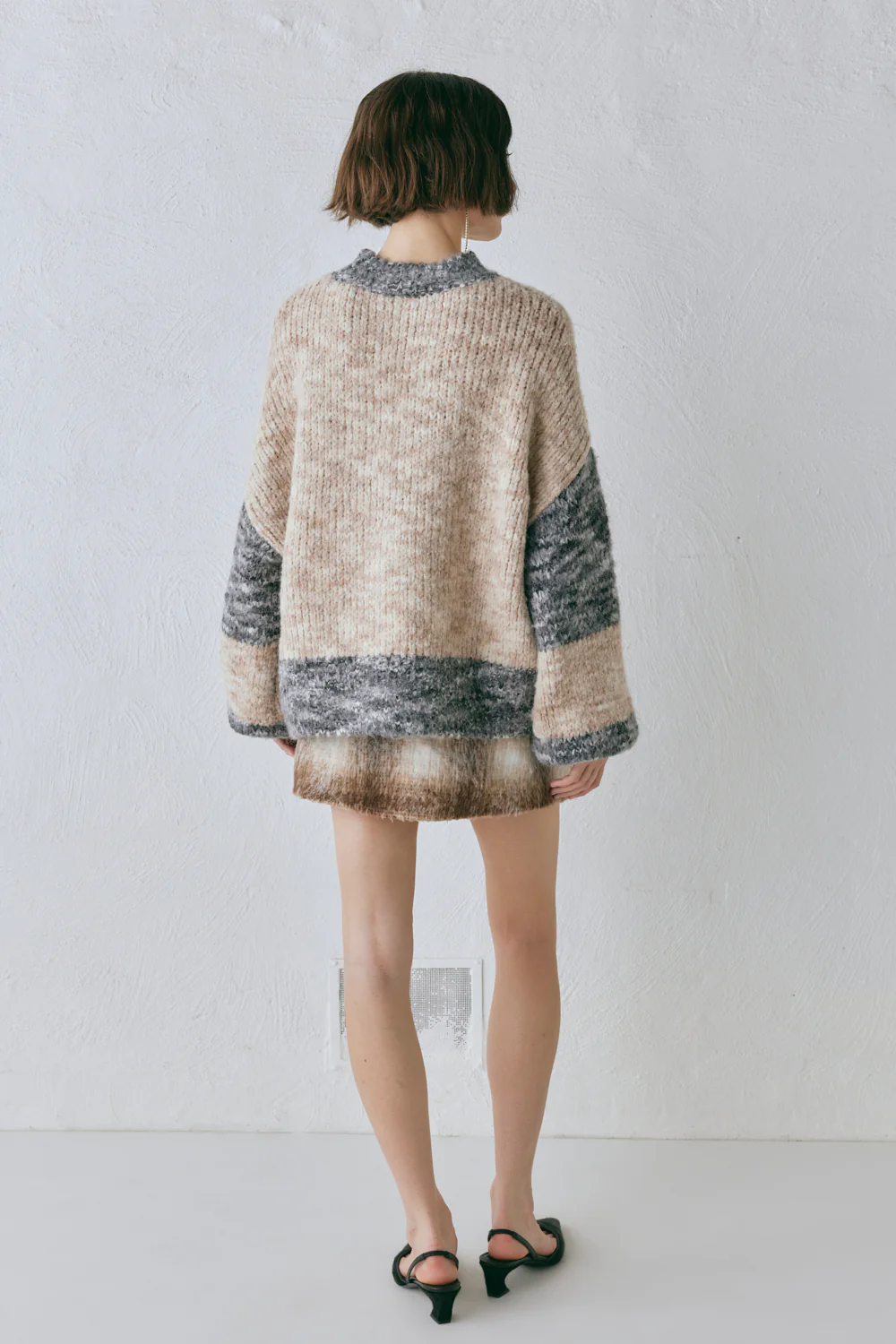 Alys Knit Jumper Marle - Image 8