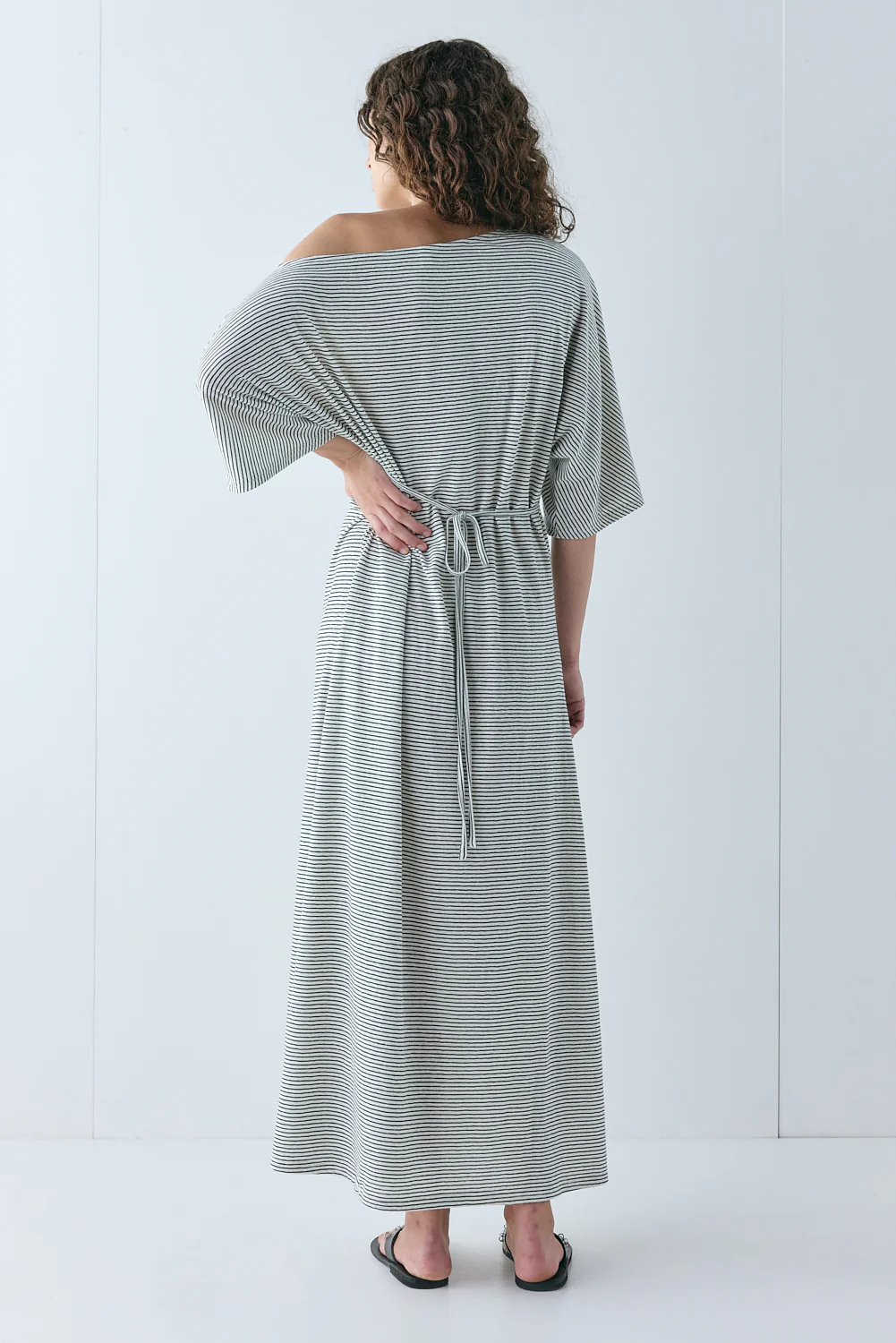 Amalie Maxi Dress Stripe - Image 2