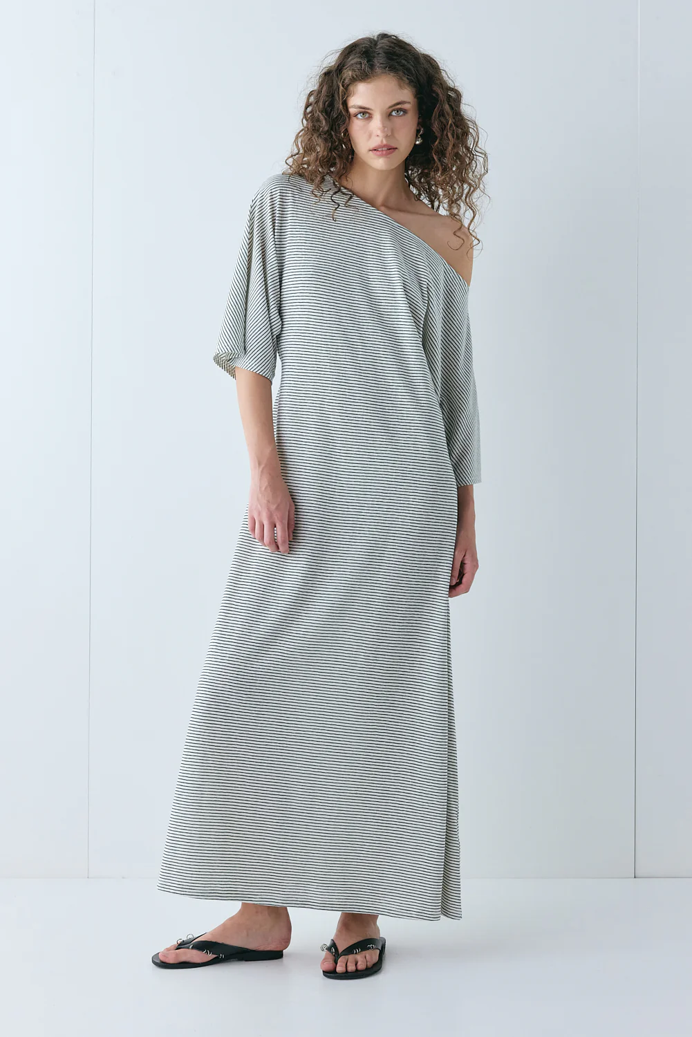 Amalie Maxi Dress Stripe - Image 5