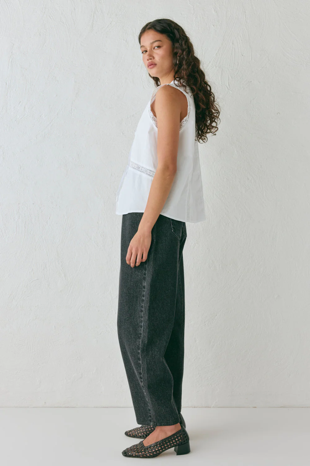 Amber Smock Top White - Image 6
