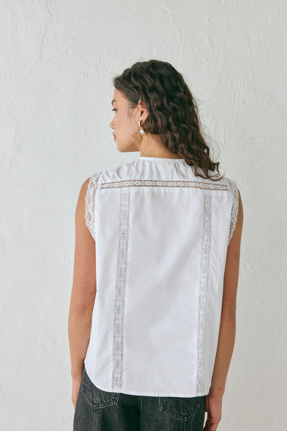 Amber Smock Top White - Image 8