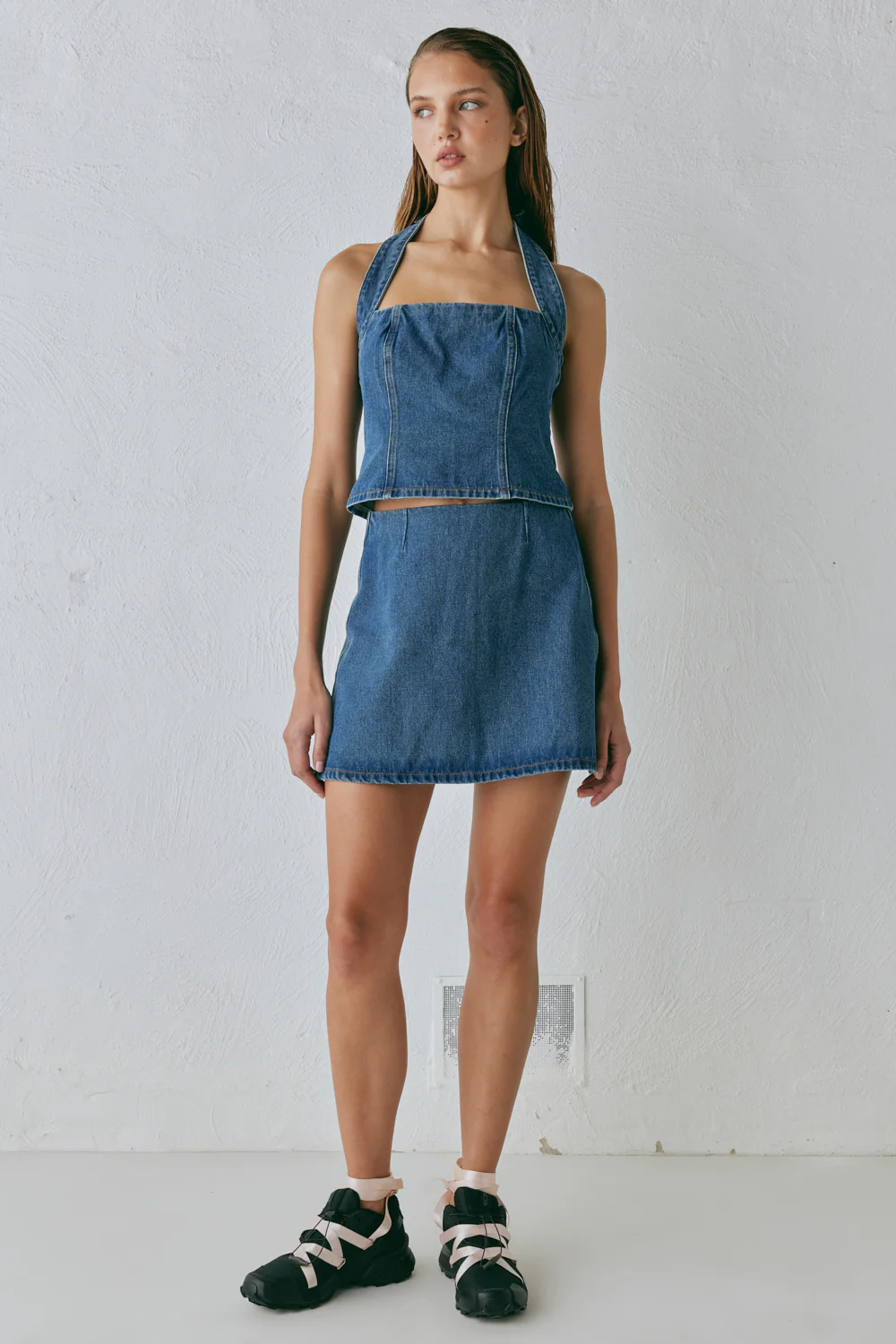 Anna Denim Top Blue - Image 5
