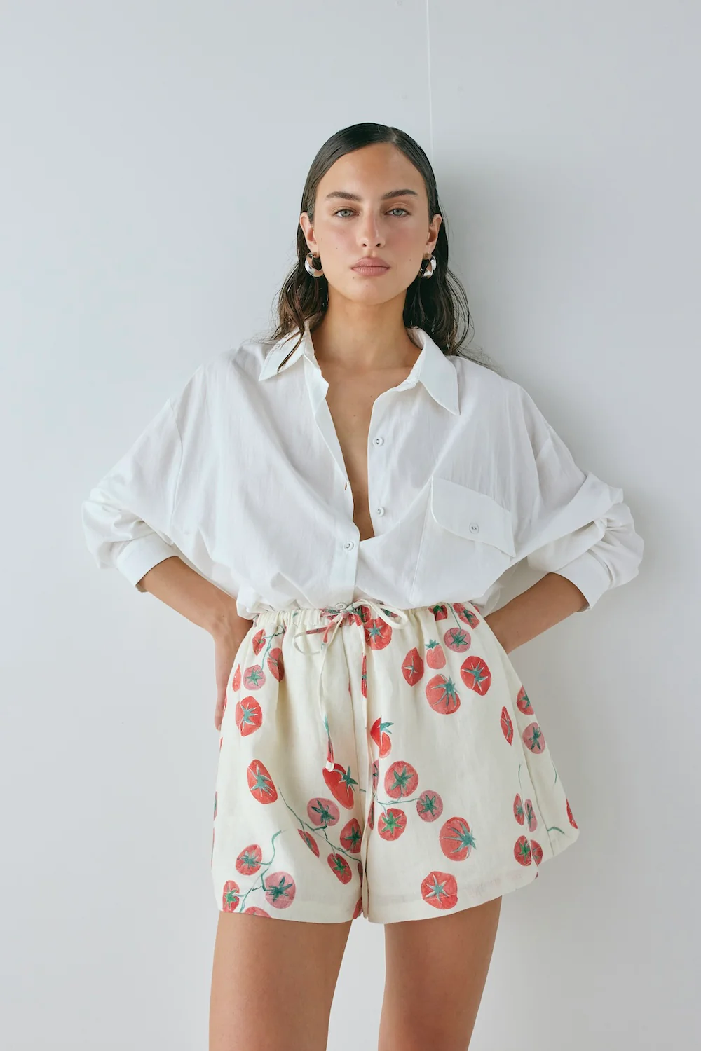 Annika Linen Shorts Roma - Image 4