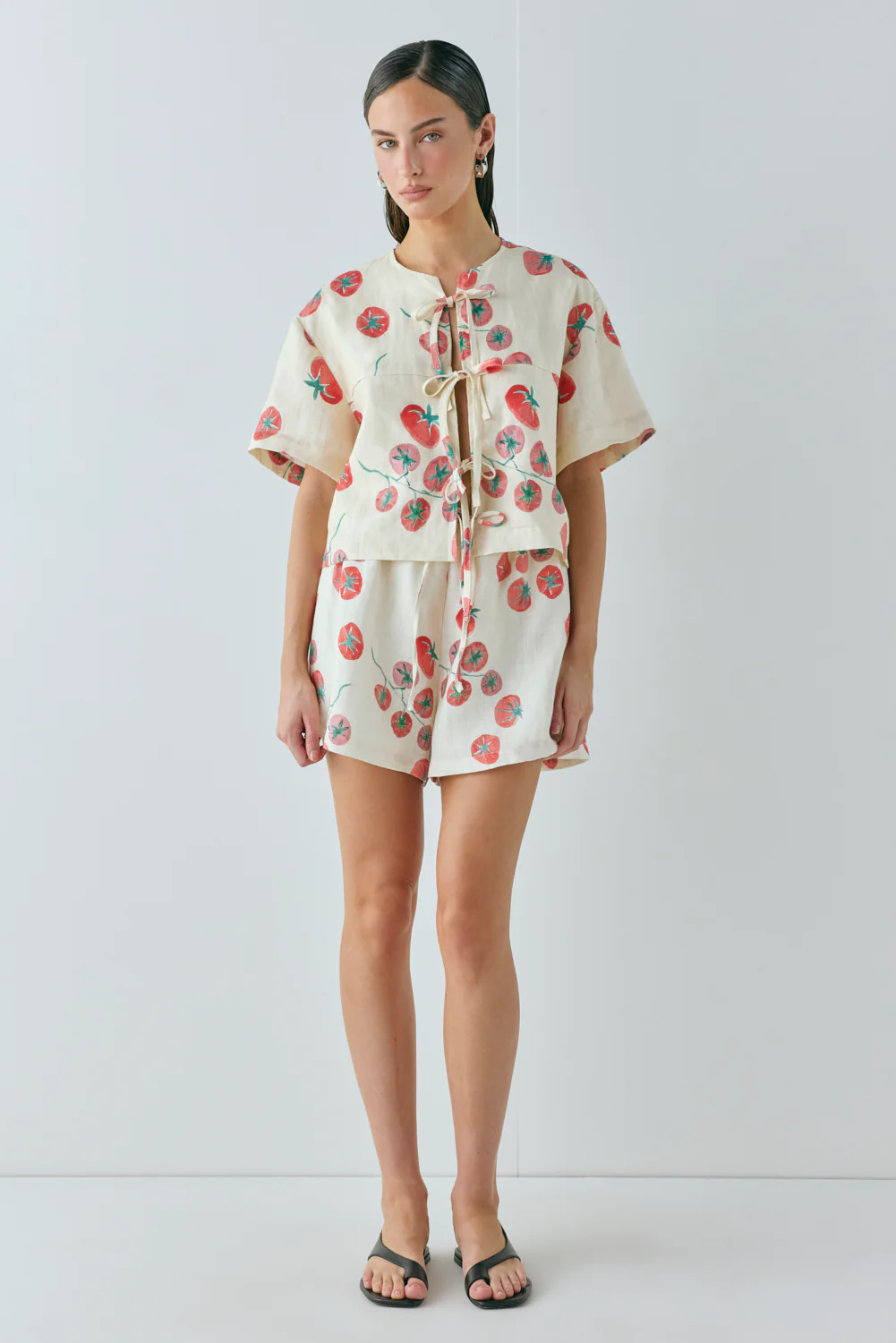Annika Linen Shorts Roma - Image 7