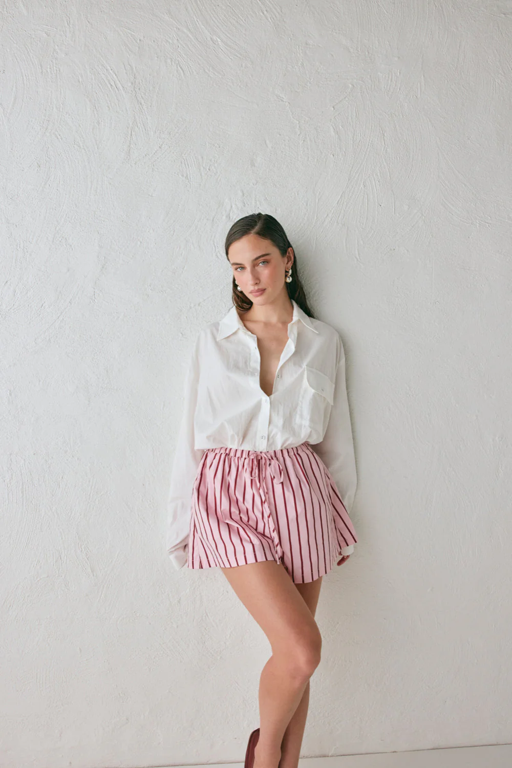 Annika Shorts Berry Stripe - Image 7