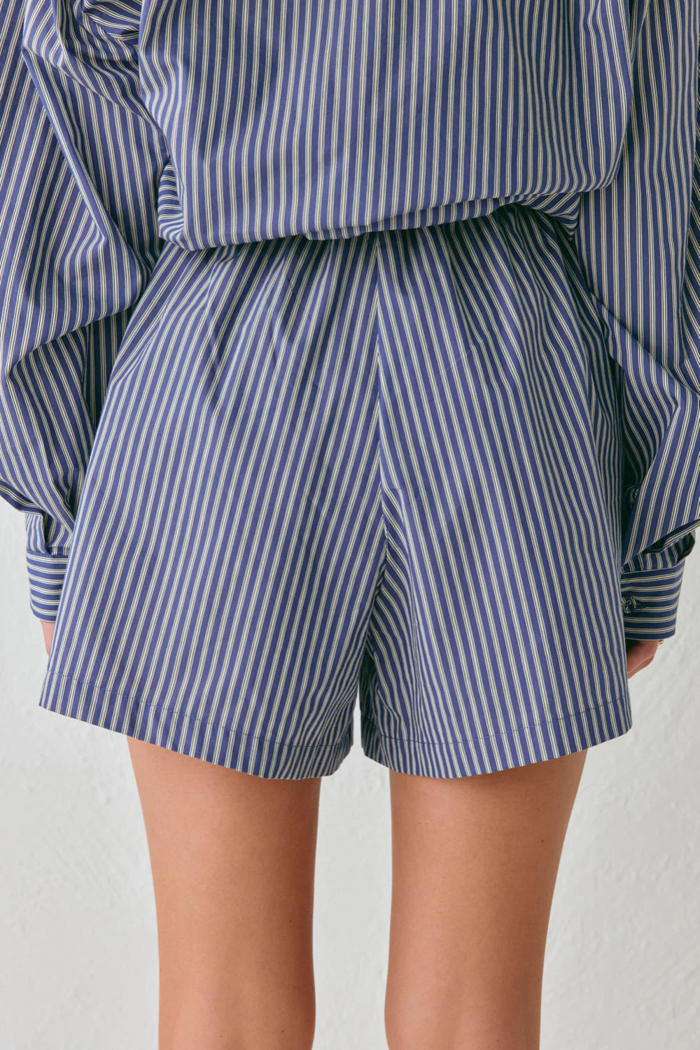 Annika Shorts Navy Stripe - Image 8