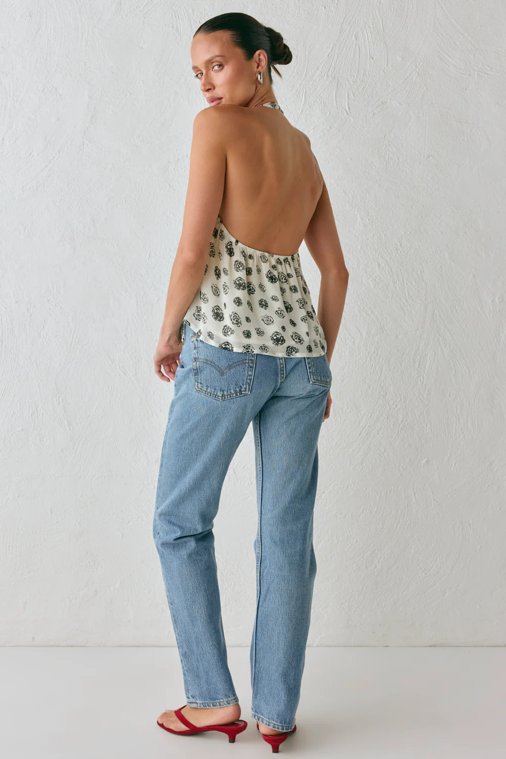 Arabel Halter Top Rosa - Image 8