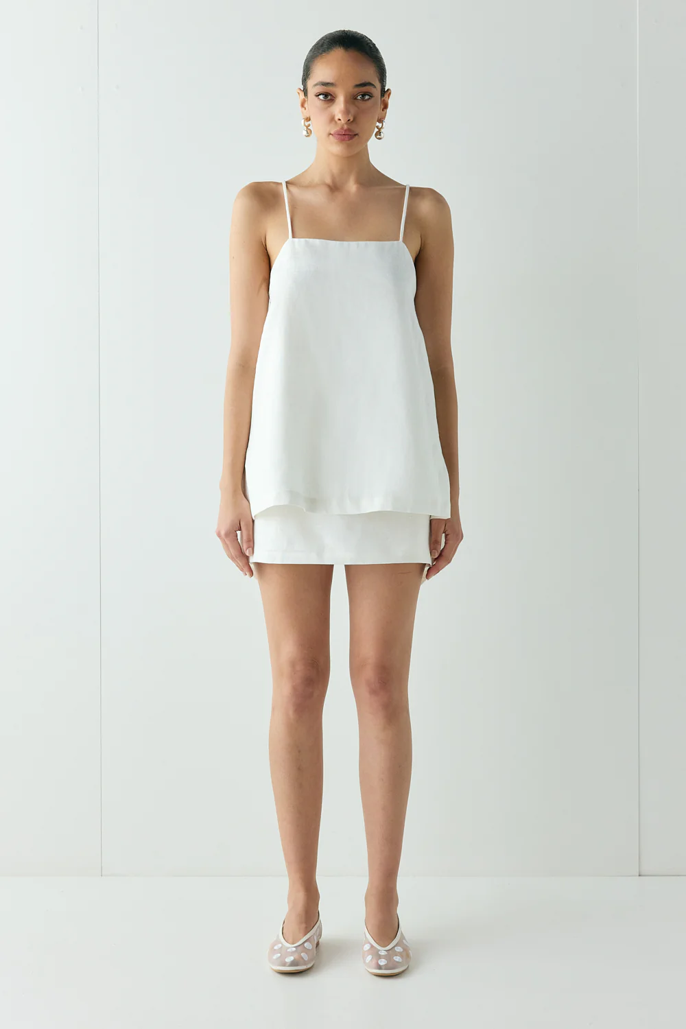 Arli Linen Top White - Image 3