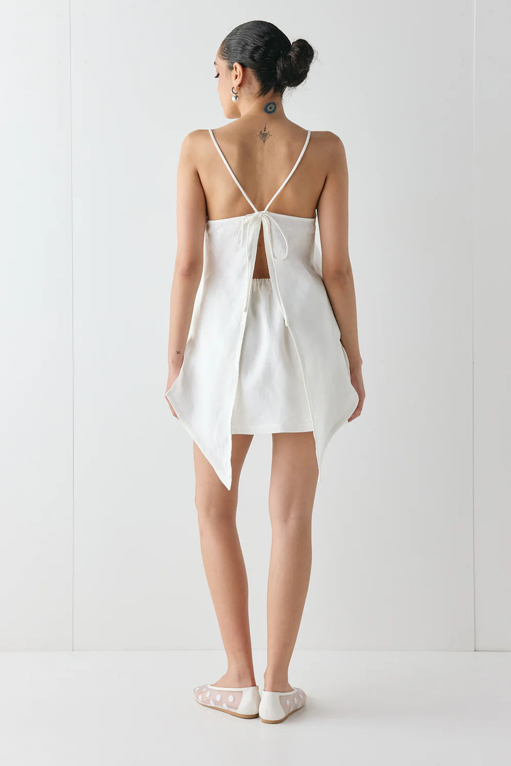 Arli Linen Top White - Image 5