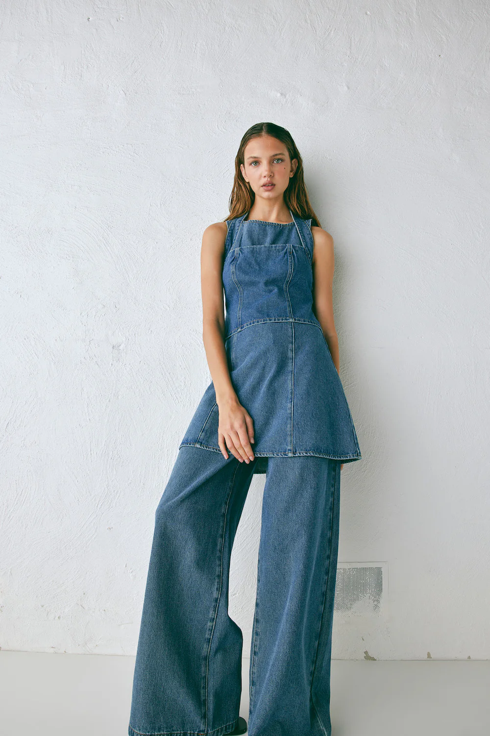 Aston High Rise Denim Jeans Blue - Image 9