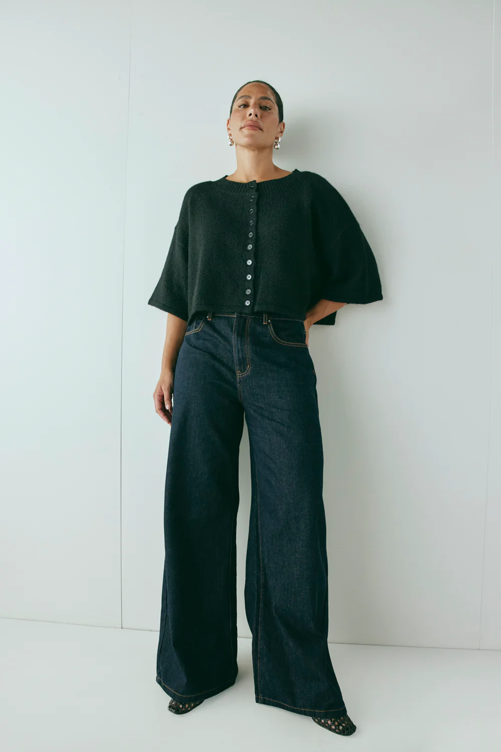 Aston High Rise Denim Jeans Indigo - Image 2