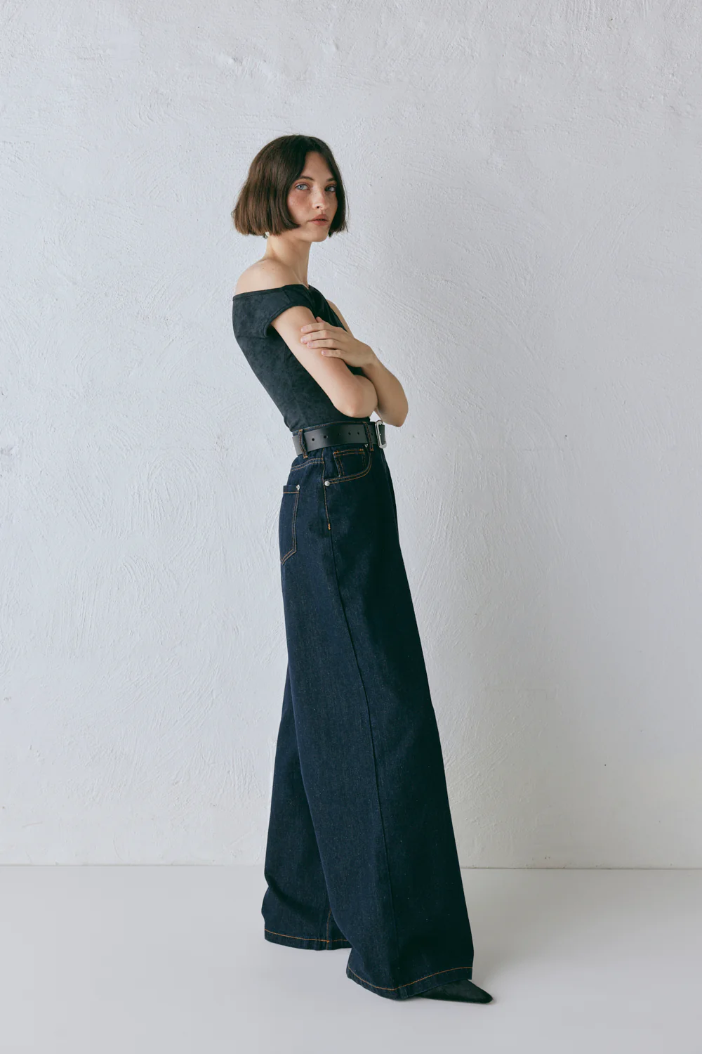 Aston High Rise Denim Jeans Indigo - Image 3