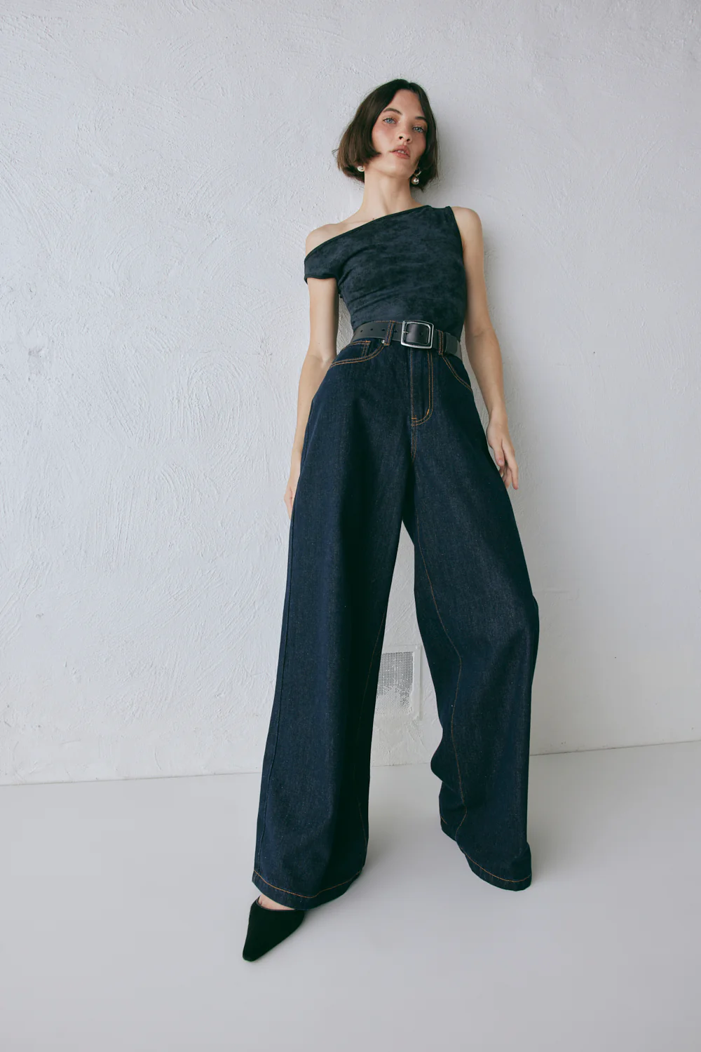 Aston High Rise Denim Jeans Indigo - Image 5