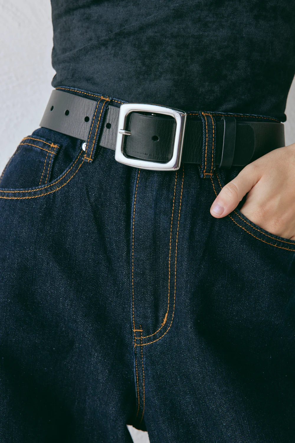 Aston High Rise Denim Jeans Indigo - Image 6