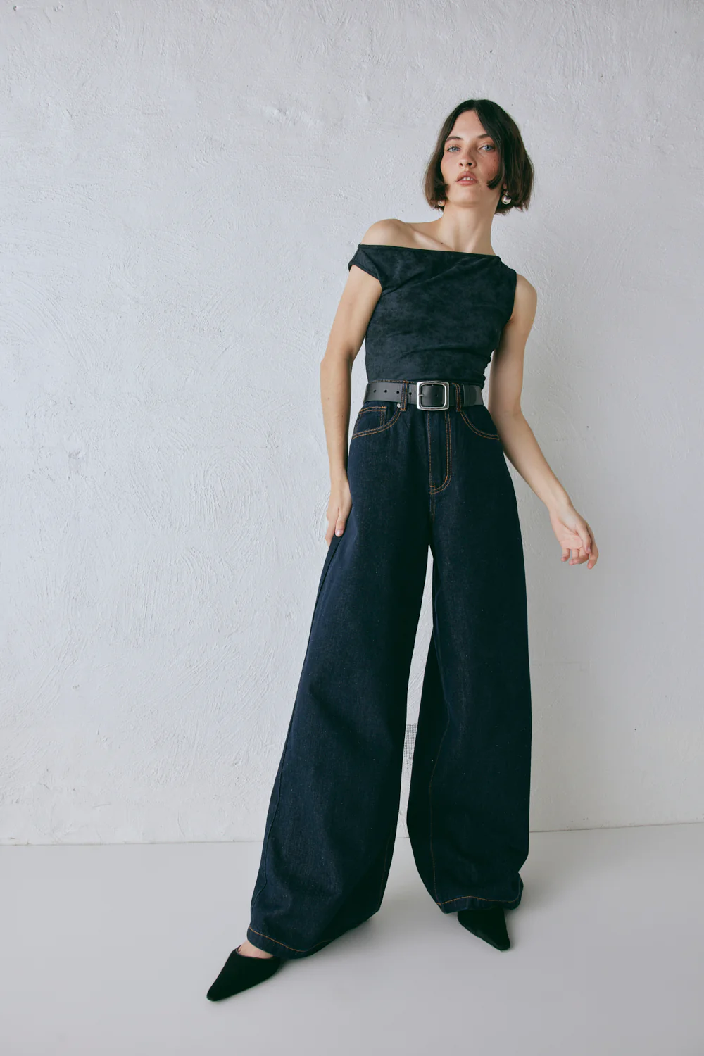 Aston High Rise Denim Jeans Indigo - Image 8