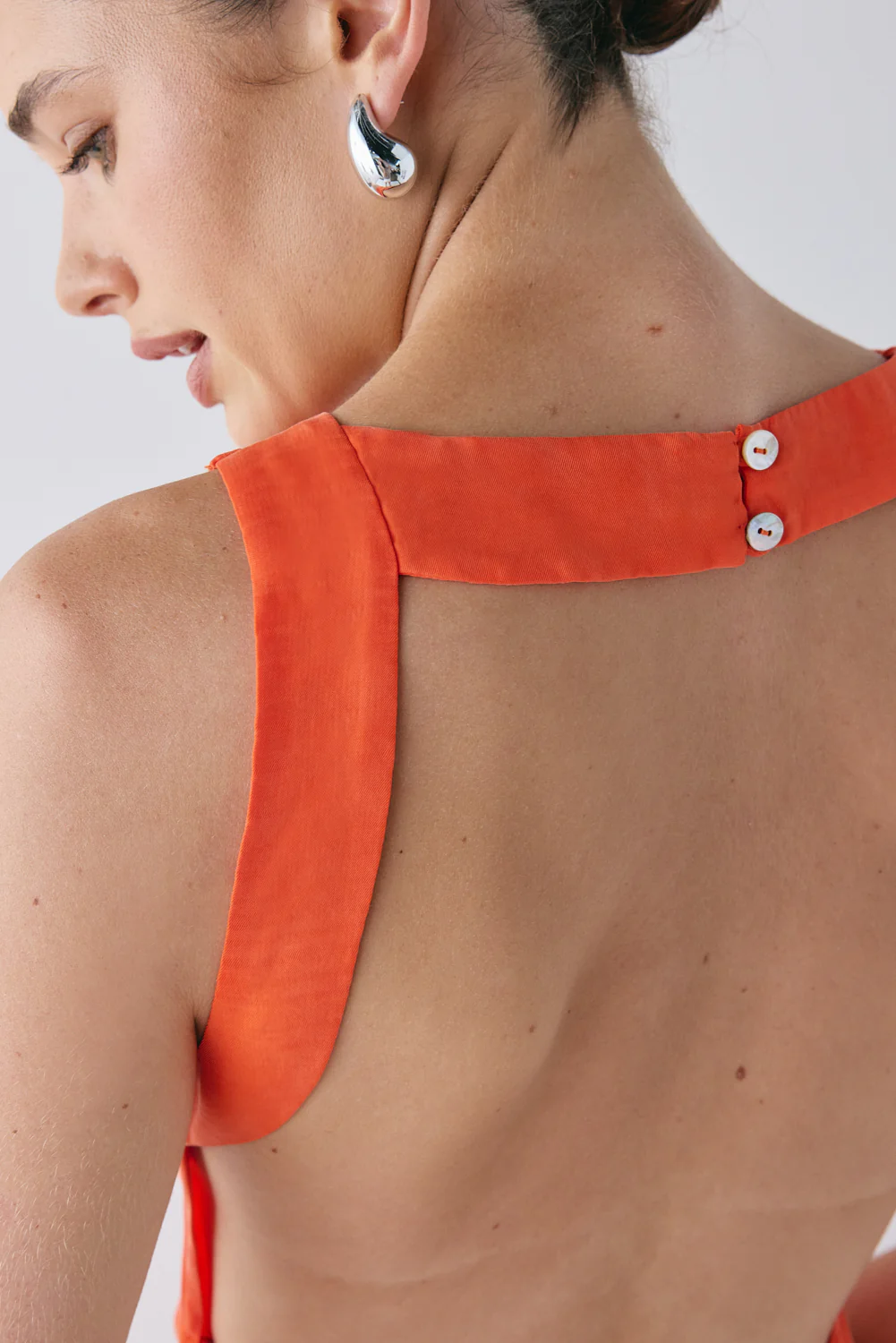 Audrey Maxi Dress Tangerine - Image 7