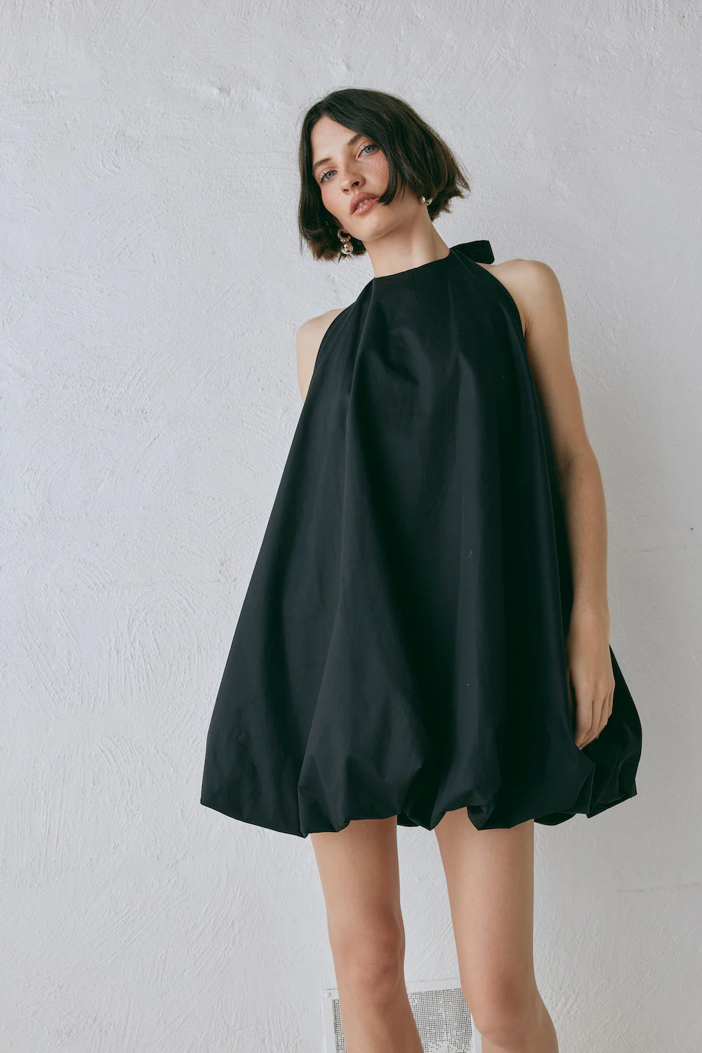 Bella Mini Dress Black - Image 7