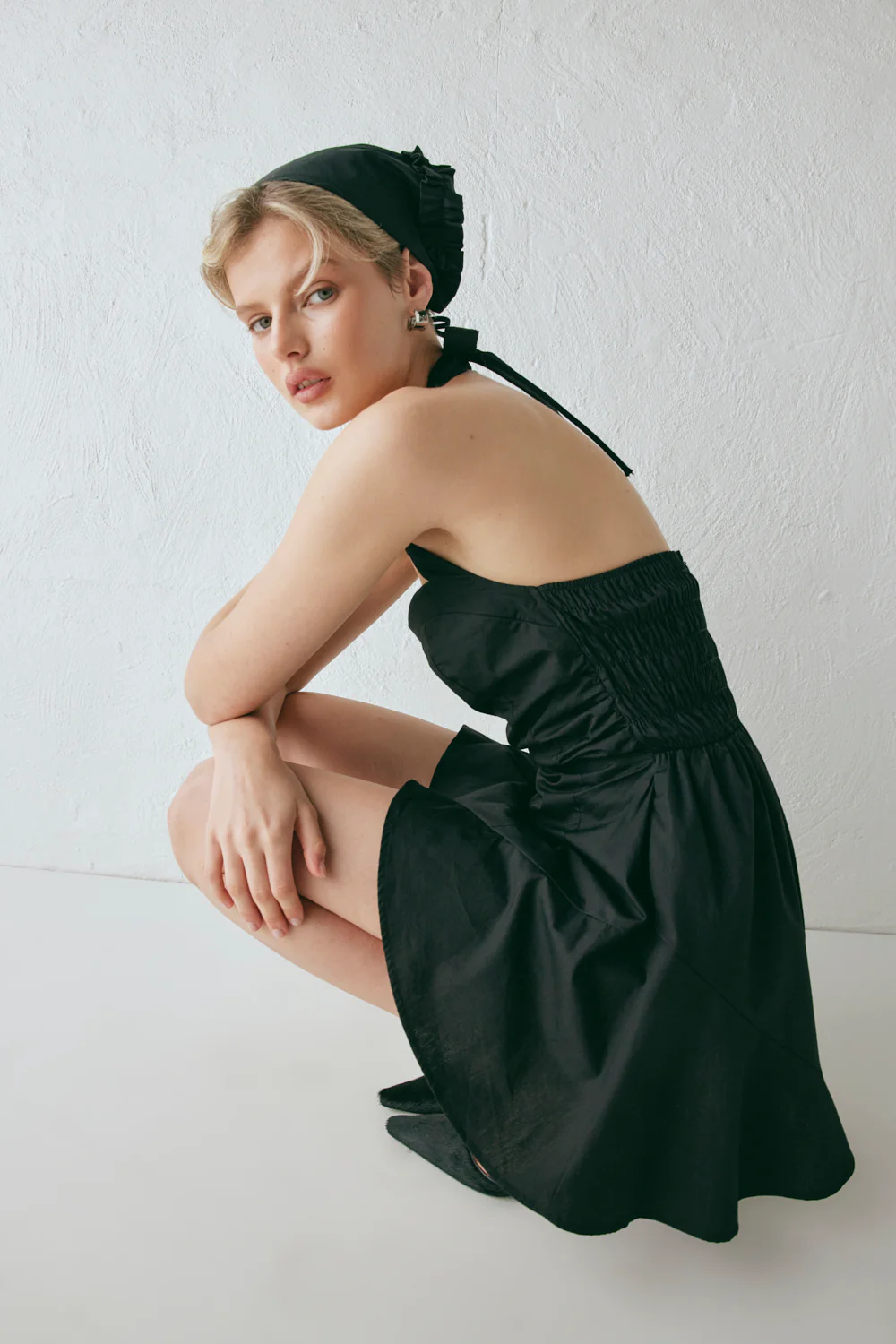 Bernie Mini Dress Black - Image 3