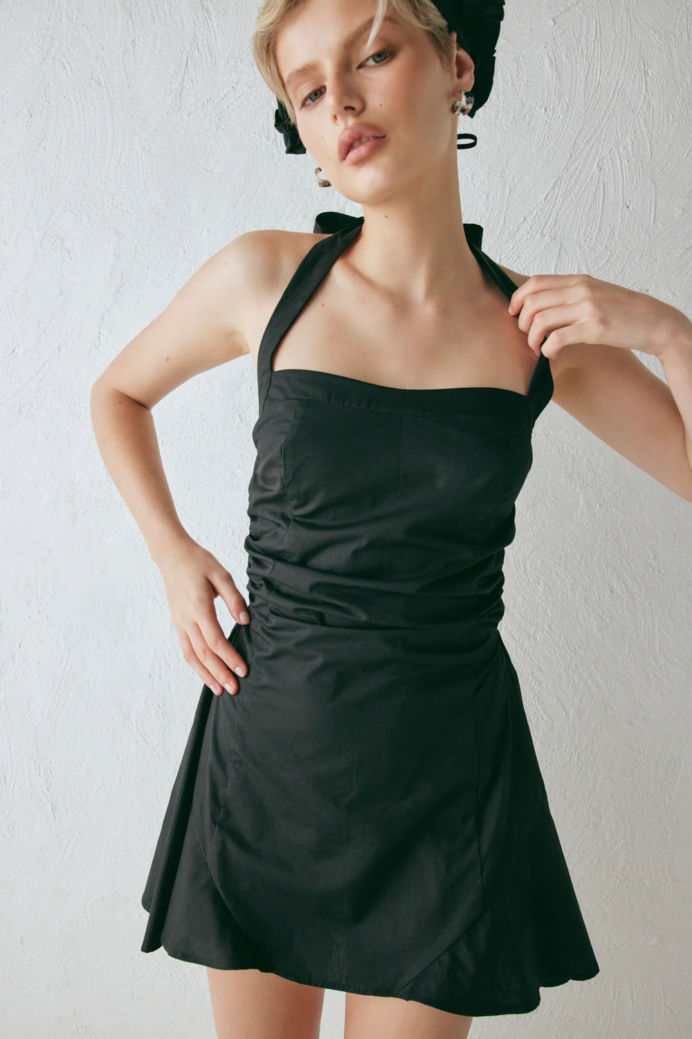 Bernie Mini Dress Black - Image 4