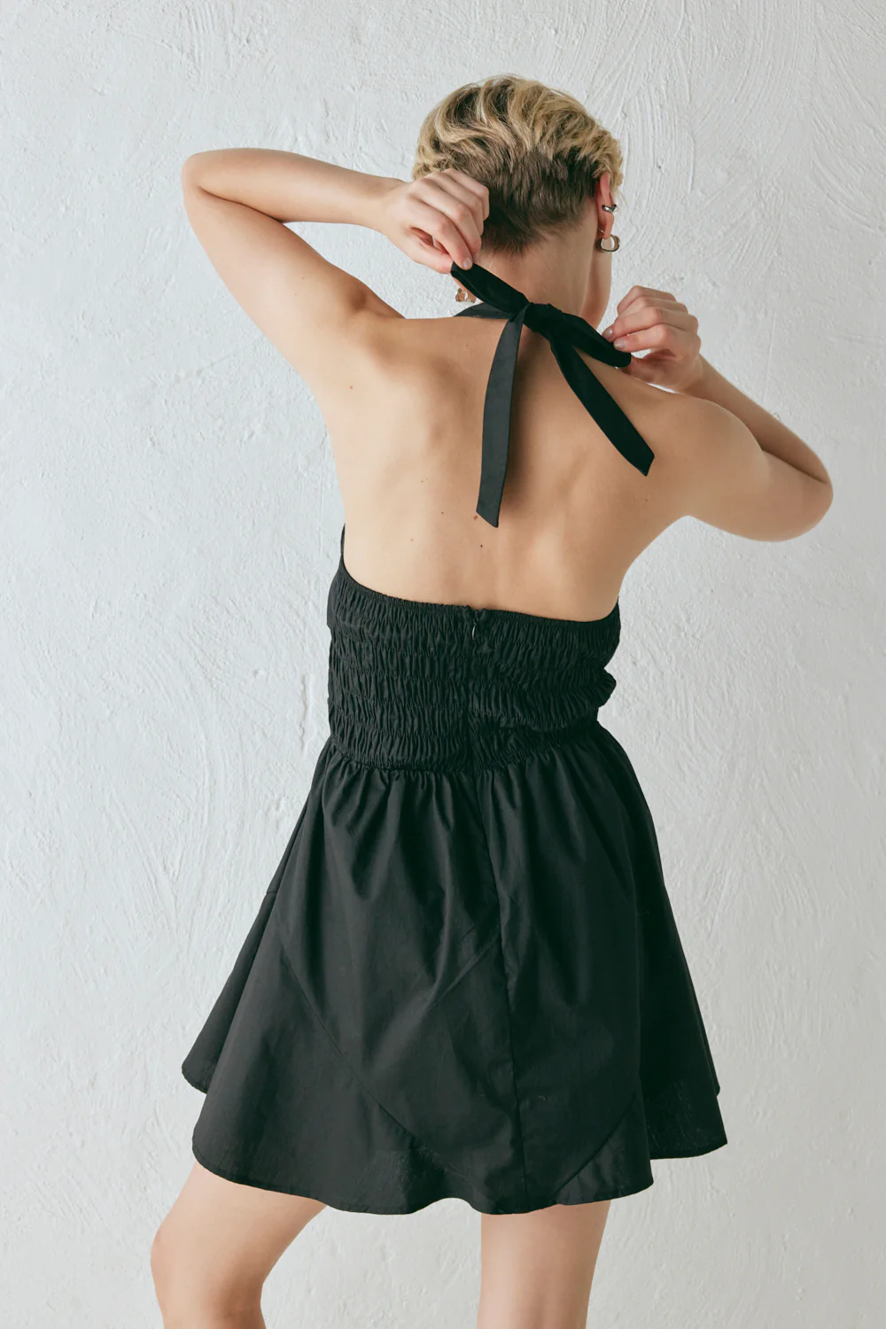 Bernie Mini Dress Black - Image 6