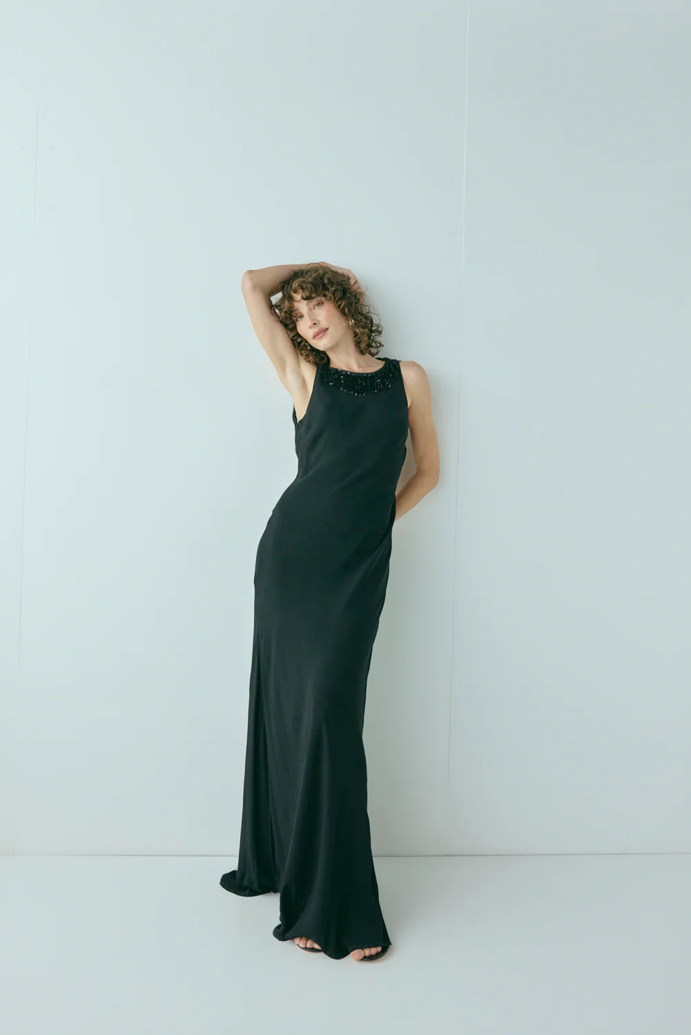 Blythe Maxi Dress Black - Image 5