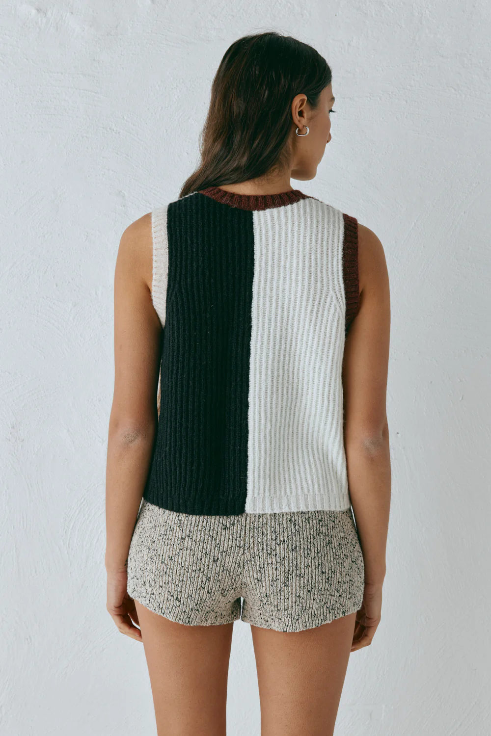 Bridgette Knit Vest Splice - Image 8