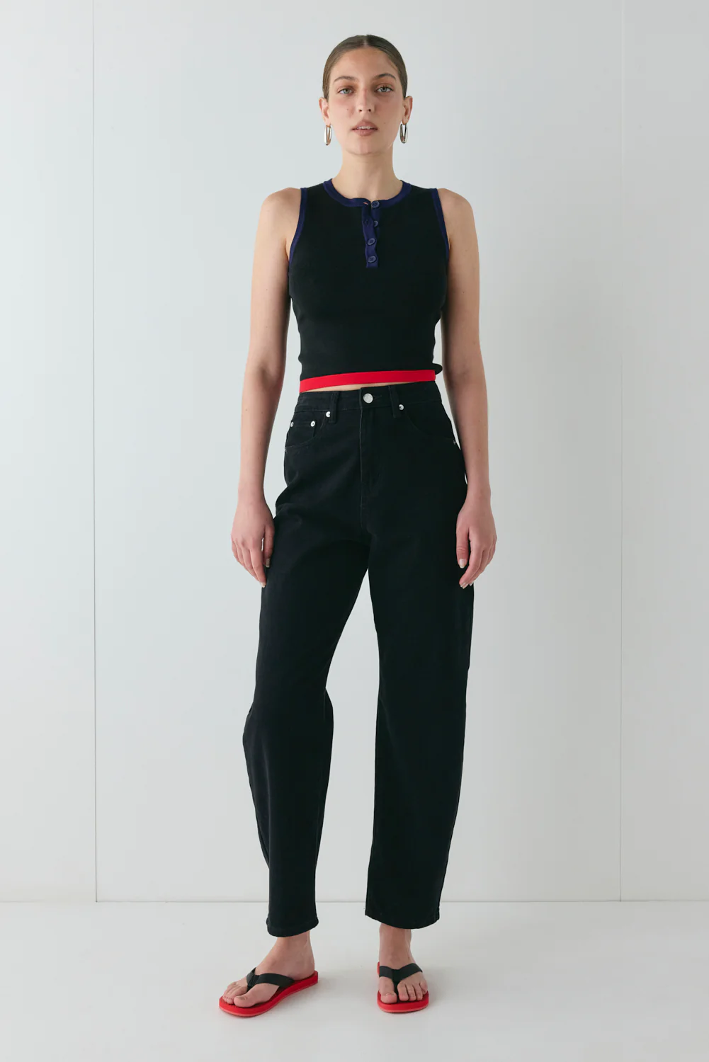 Brooklyn Knit Top Black - Image 6