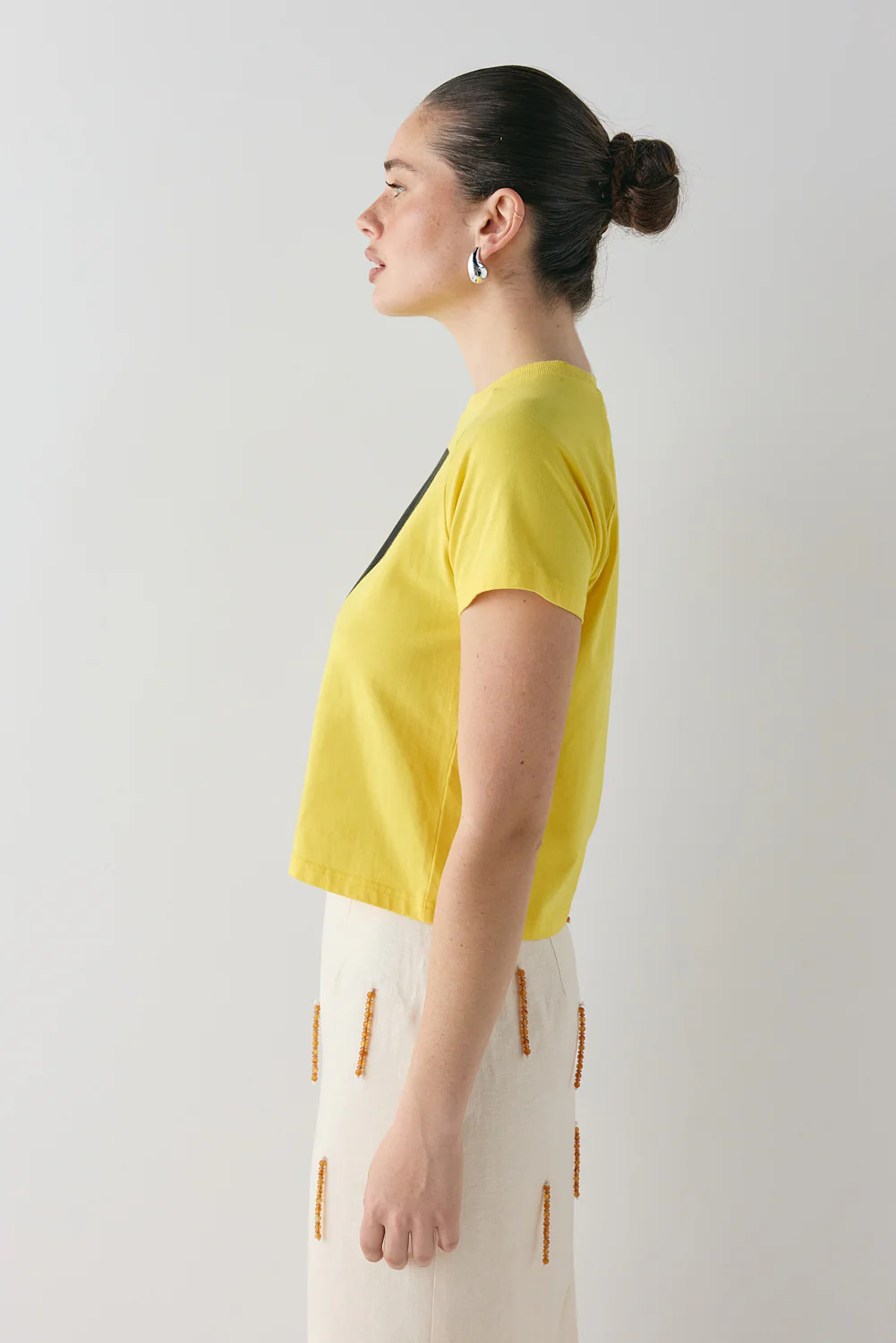 Bruna Tee Yellow - Image 5