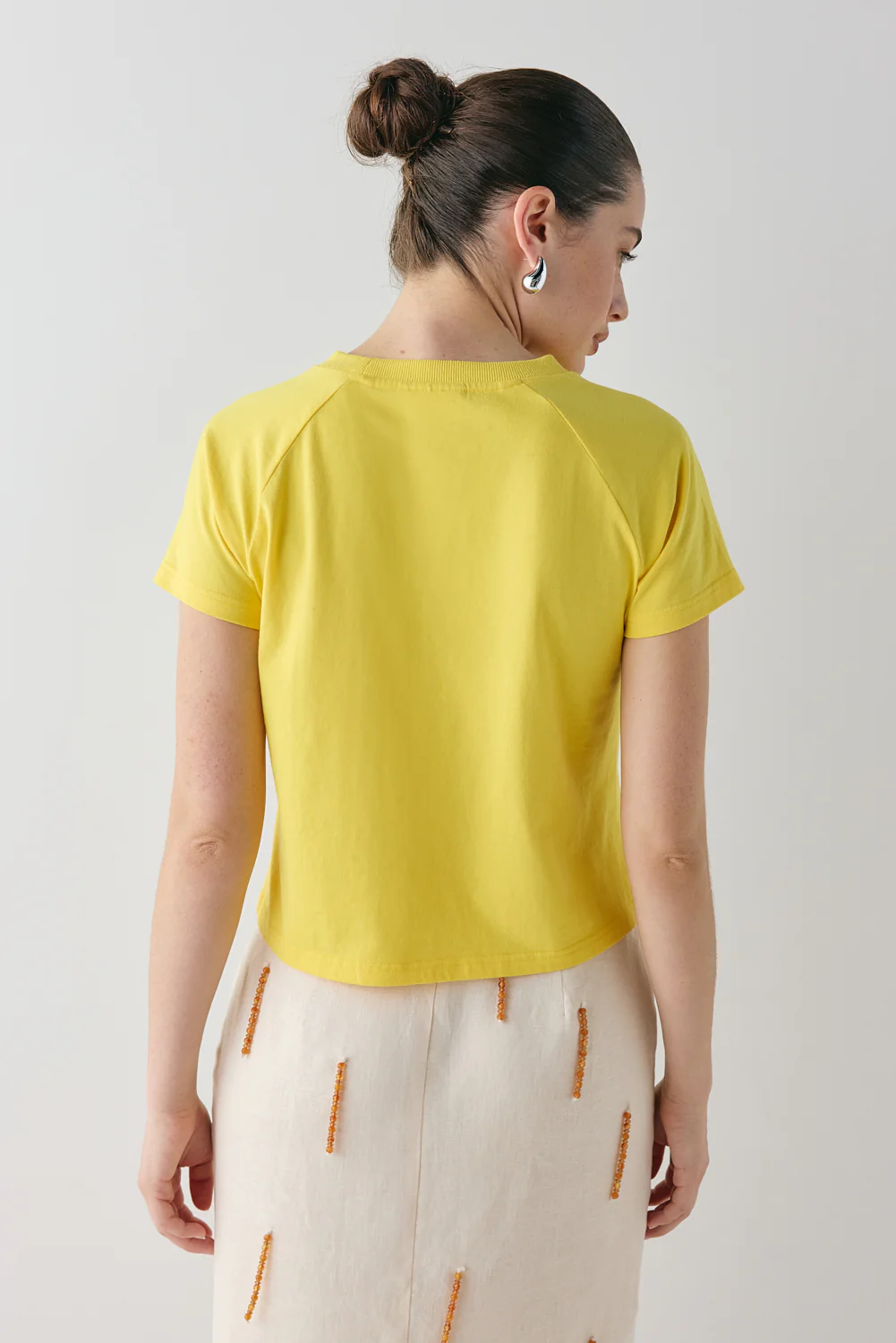 Bruna Tee Yellow - Image 6