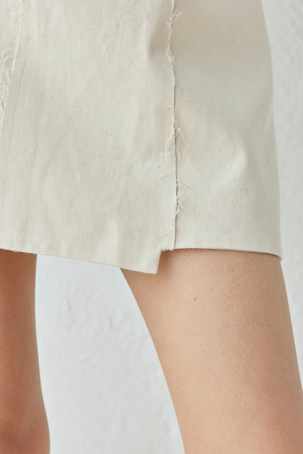 Callie Mini Skirt Oat - Image 3