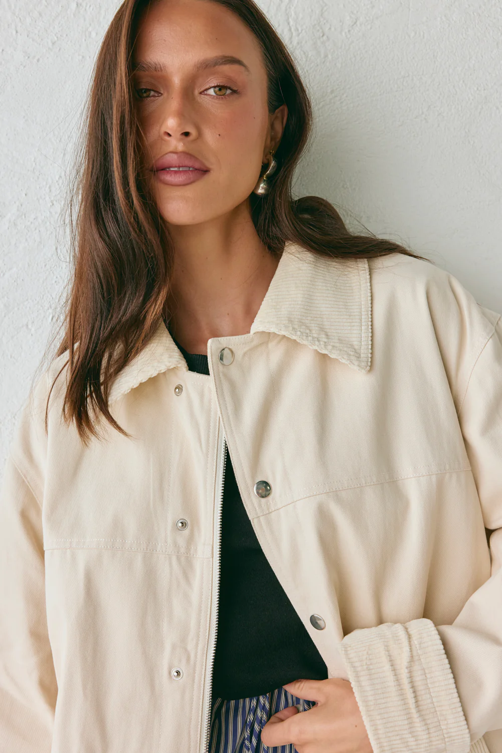 Cambell Jacket Cream - Image 4