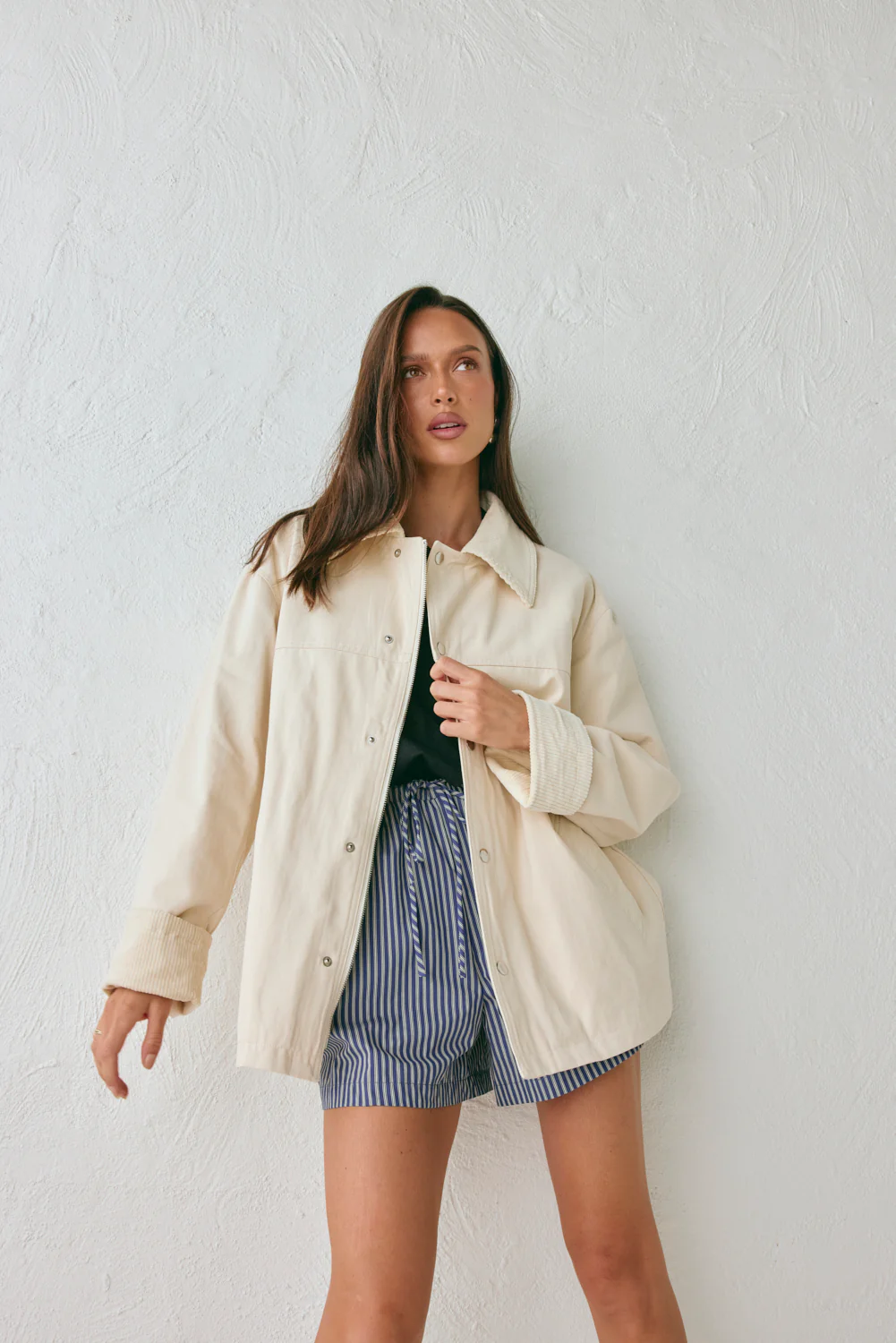Cambell Jacket Cream - Image 5