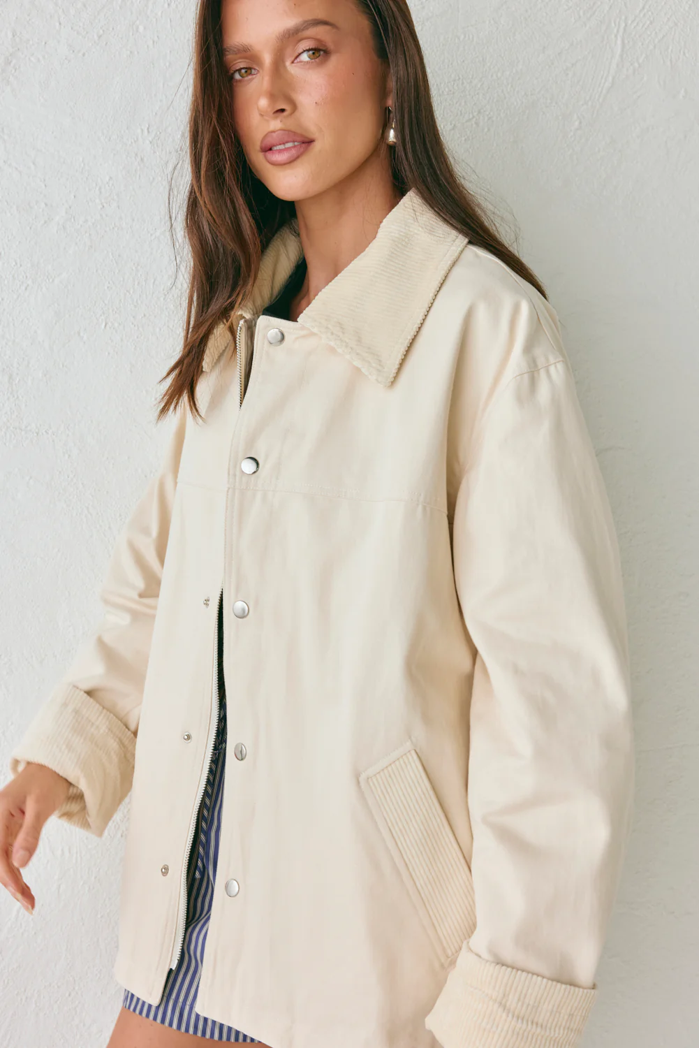 Cambell Jacket Cream - Image 6