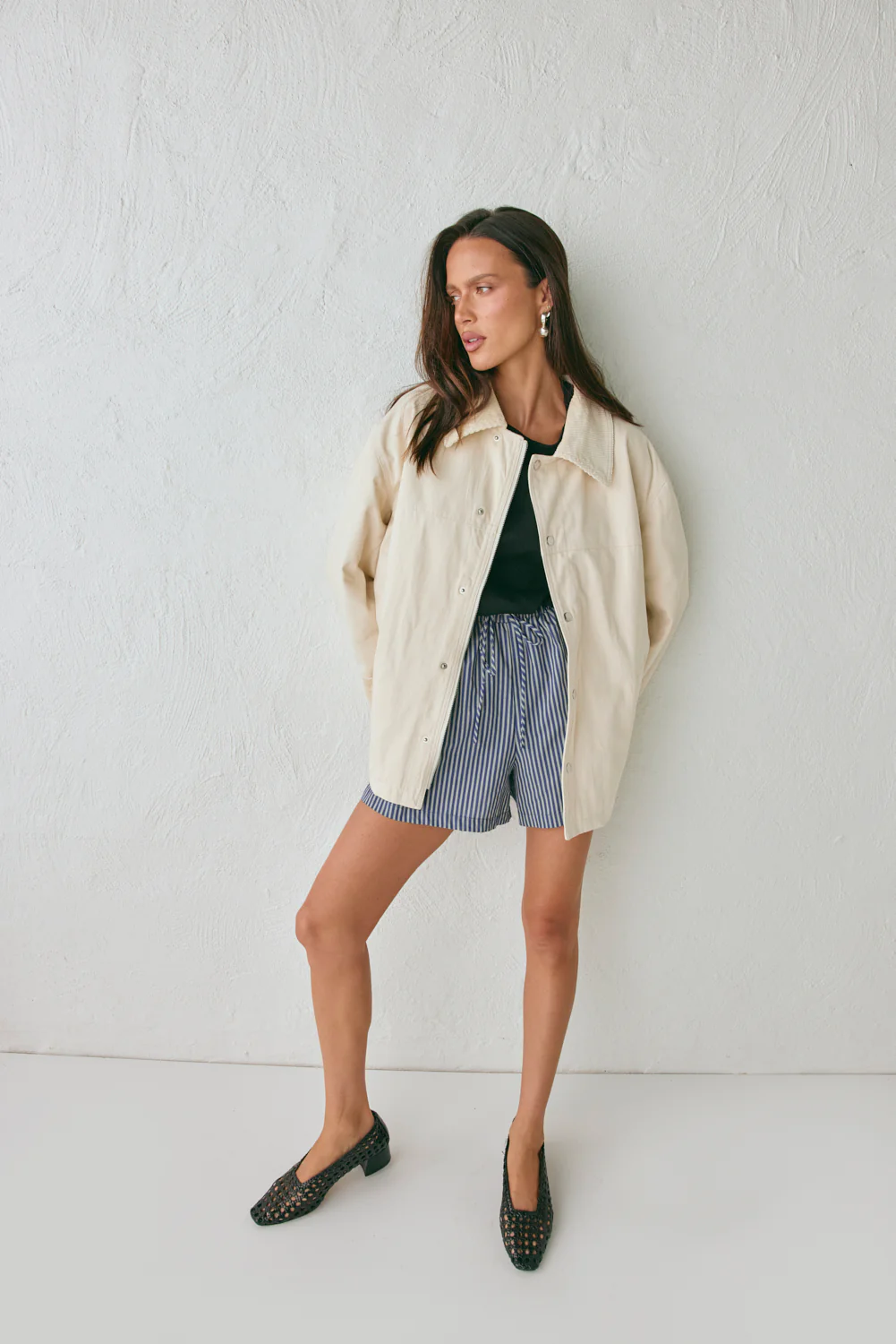 Cambell Jacket Cream - Image 7
