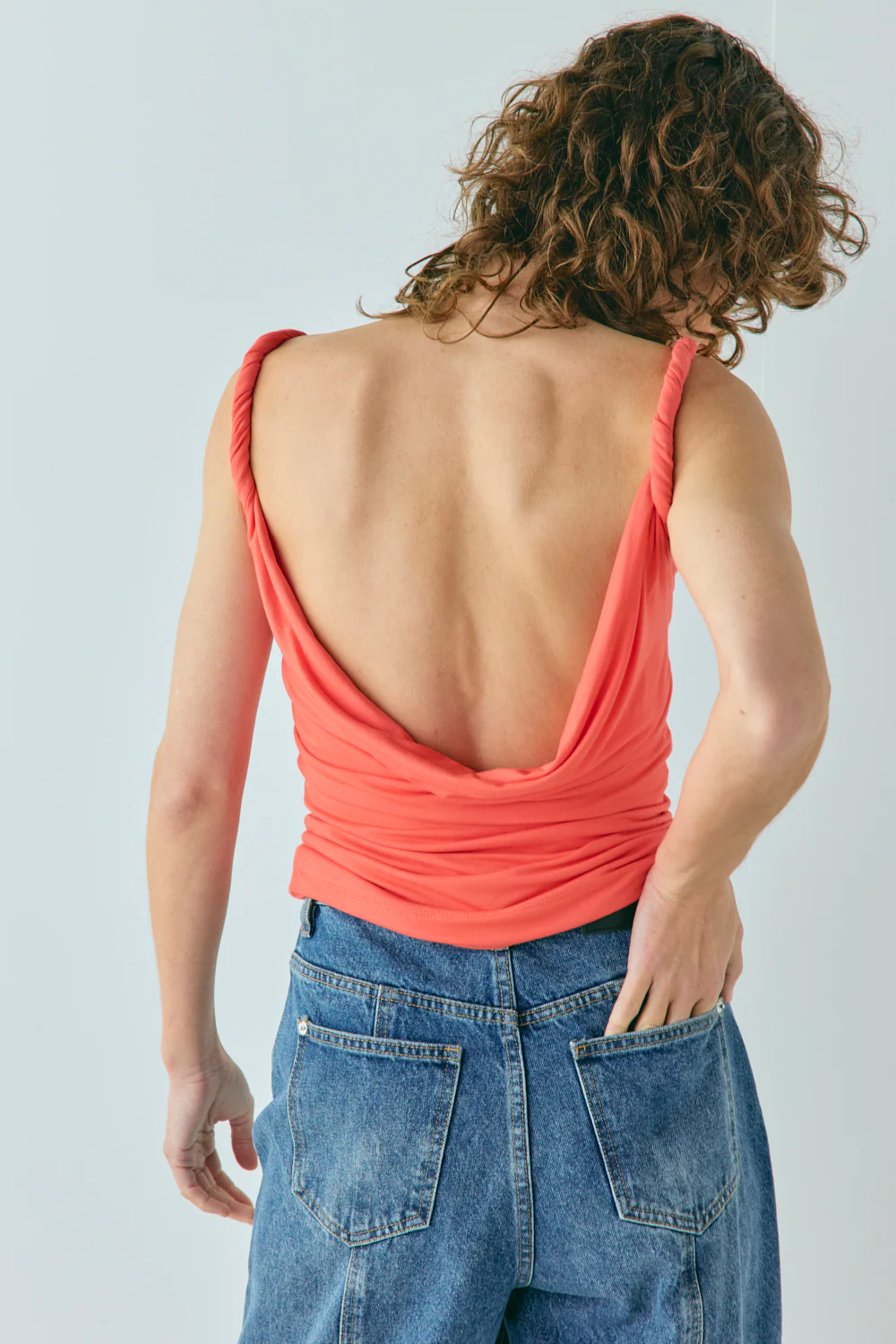Camelia Top Coral - Image 5