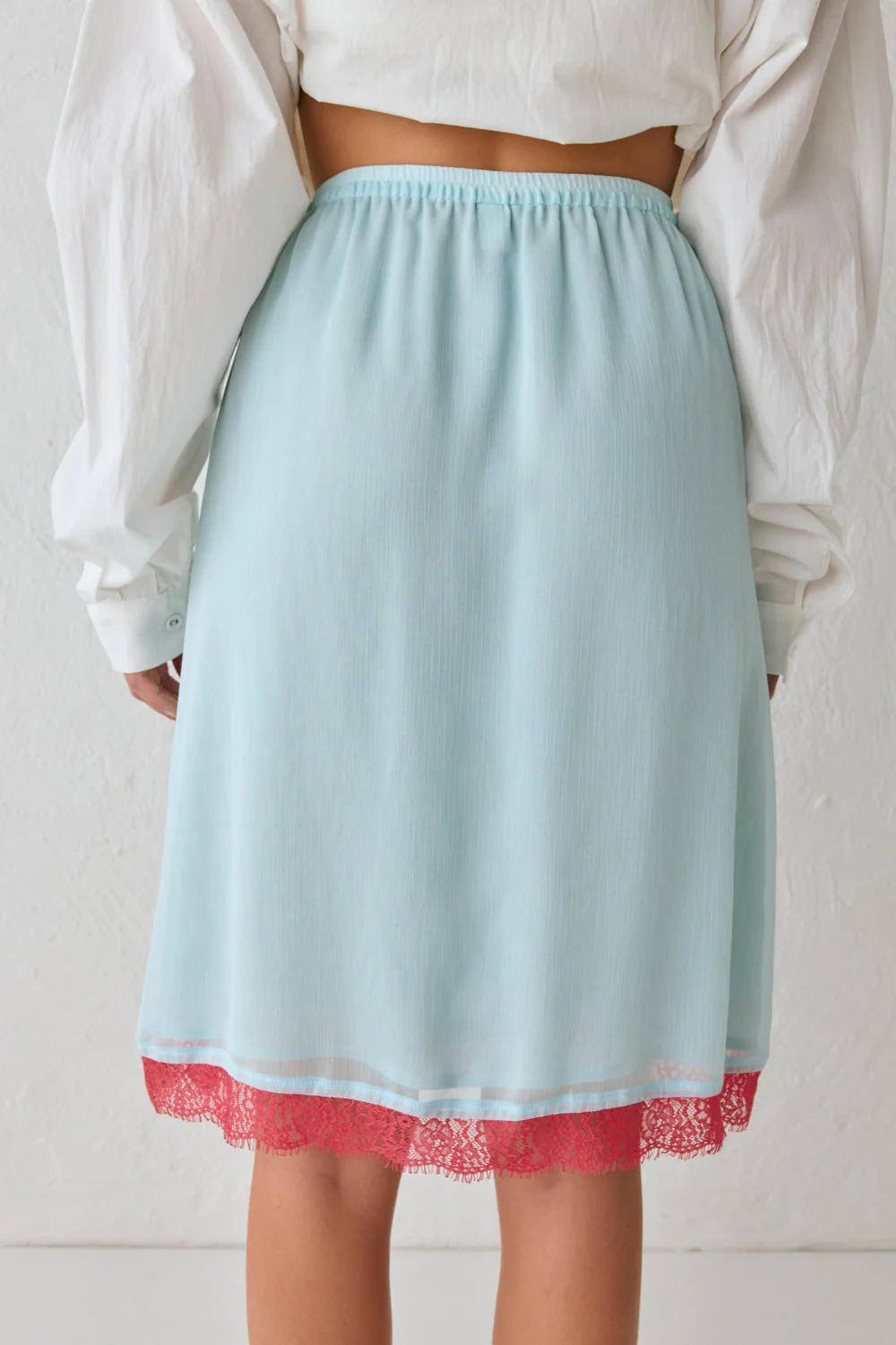 Carmen Midi Skirt Sky - Image 6