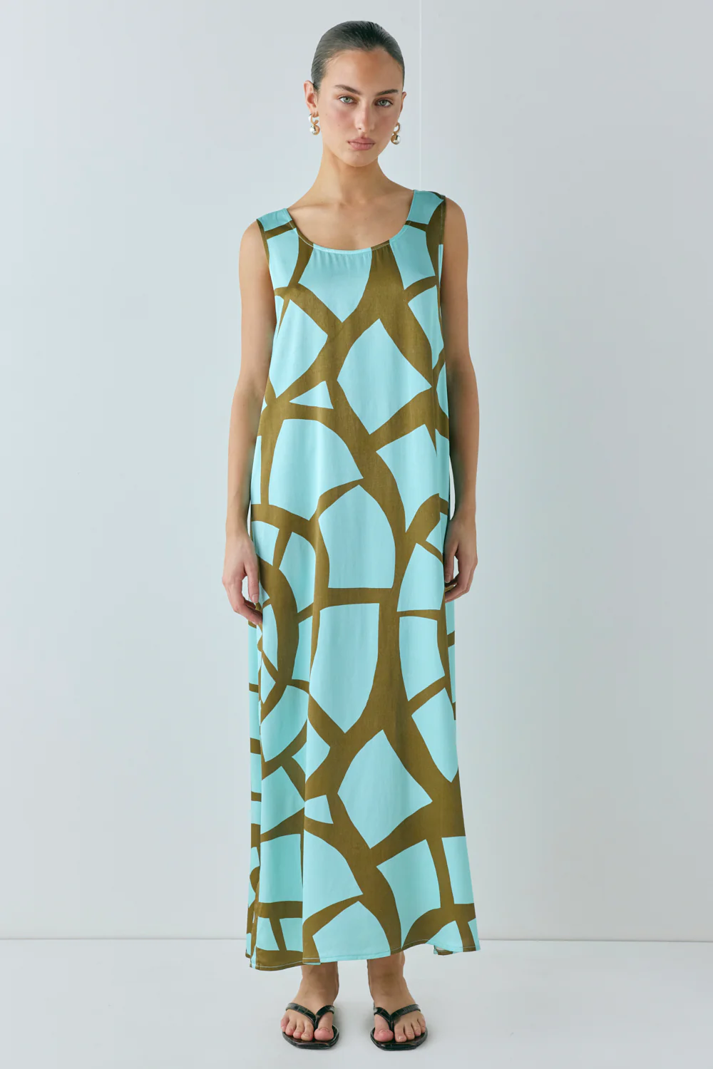 Cate Smock Maxi Dress Avi
